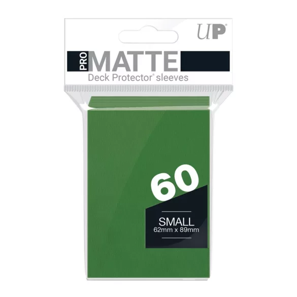 UP - Small Sleeves - Pro-Matte - Green (60 Sleeves)-84265