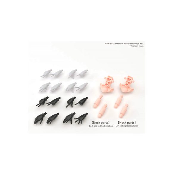 30 Minute Sisters - Option Hand Parts [White/Black]-MK63359
