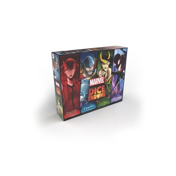 Dice Throne Marvel 4-Hero Box (Scarlet Witch, Thor, Loki, Spider-Man) - EN-DT011-754-002200-04