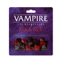 Vampire: The Masquerade Dice – hivatalos V5 kockakészlet