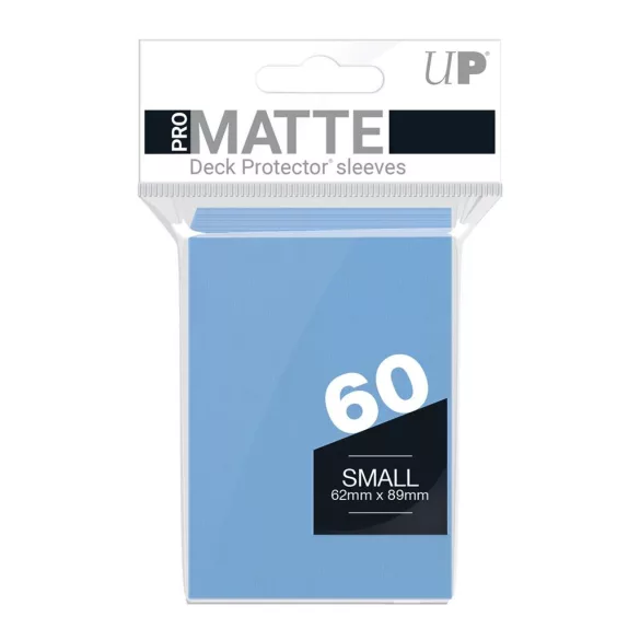 UP - Small Sleeves - Pro-Matte - Light Blue (60 Sleeves)-84270