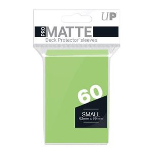 UP - Small sleeves - Pro-Matte - Lime Green (60 Sleeves)-84272