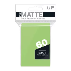 UP - Small sleeves - Pro-Matte - Lime Green (60 Sleeves)-84272