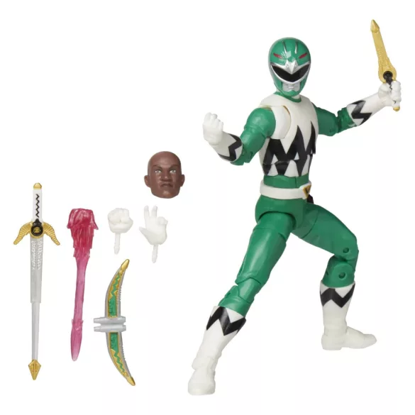 Power Rangers Lightning Collection Lost Galaxy Green Ranger Figure-F4509AS00
