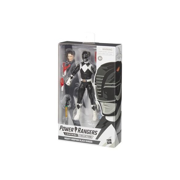 Power Rangers Lightning Collection Mighty Morphin Power Rangers Black Ranger Figure-F4510ES00