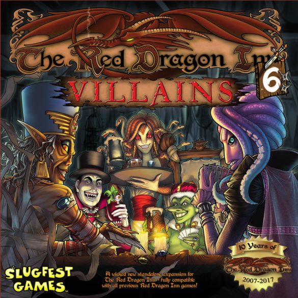 Red Dragon Inn 6: Villains (Red Dragon Exp., Stand Alone Boxed Card Game) - EN-SFG026