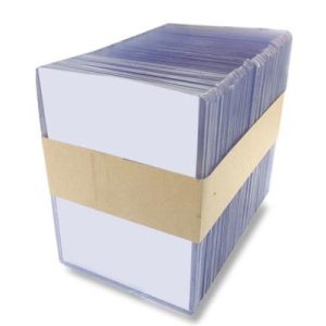 UP - 3" X 4" Clear Regular 35pt Toploader (2000Pcs)-84518