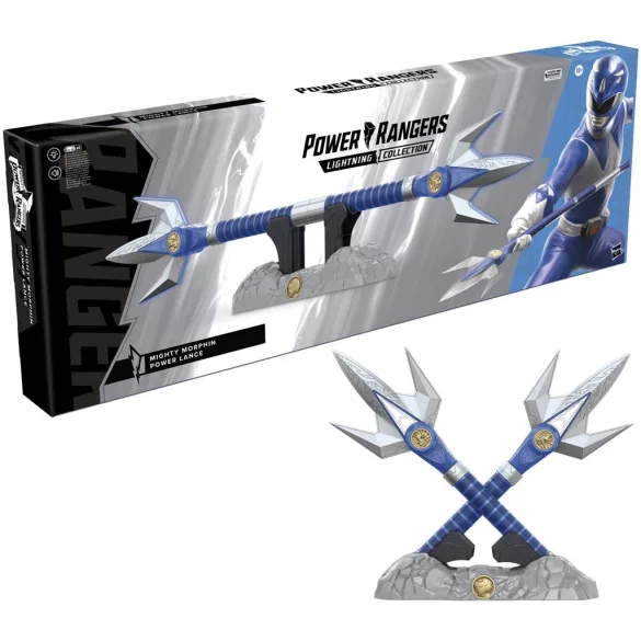 Power Rangers Lightning Collection Mighty Morphin Blue Ranger Power Lance-F51565L00