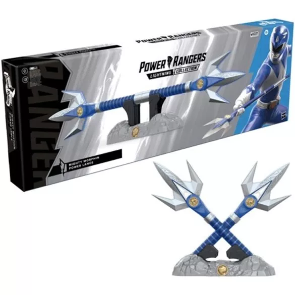 Power Rangers Lightning Collection Mighty Morphin Blue Ranger Power Lance-F51565L00