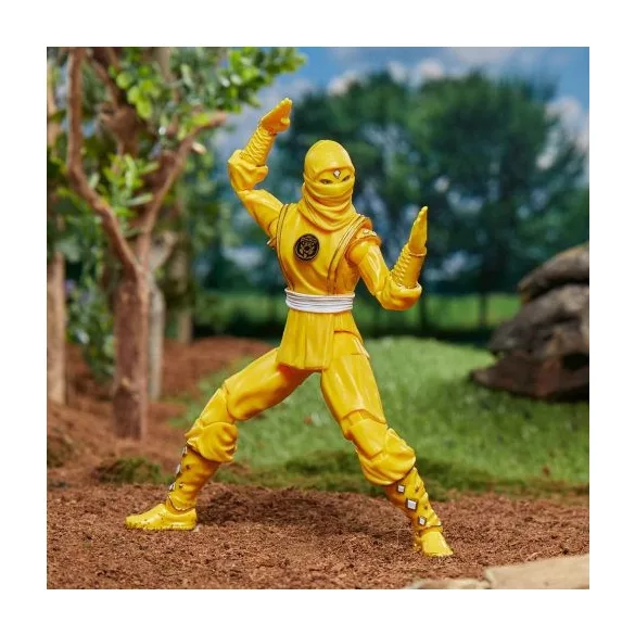 Power Rangers Lightning Collection Mighty Morphin Ninja Yellow Ranger Figure-F51895X00