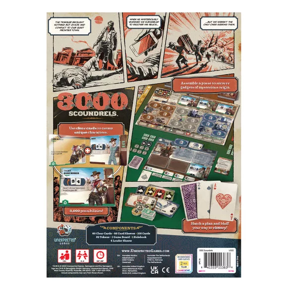3000 Scoundrels (eng) /SÉRÜLT DOBOZ/
