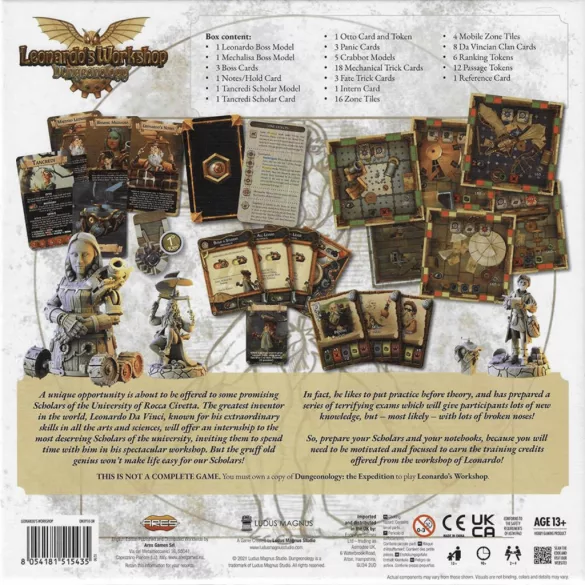 Dungeonology - Leonardo's Workshop - EN-DNXP10-LW