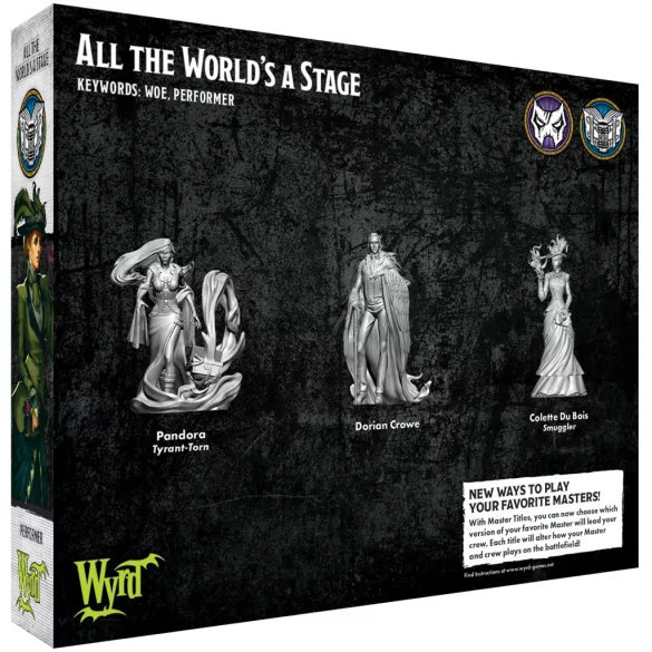 Malifaux 3rd Edition - All the World's a Stage miniatűra készlet (EN)