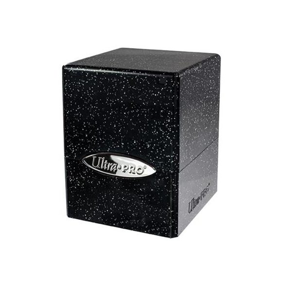 UP - Satin Cube - Glitter Black-15886