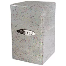 UP Satin Tower Deck Box - Glitter Clear