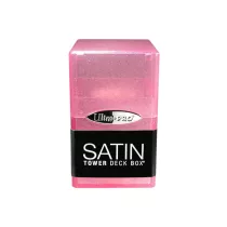 UP Satin Tower Deck Box - Glitter Pink