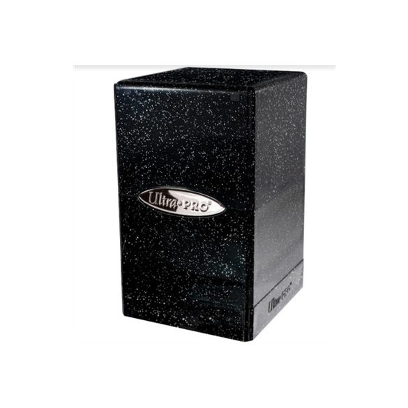 UP - Satin Tower - Glitter Black-15889