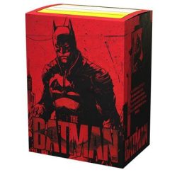 WB100 Matte Black Art Sleeves - The Batman (100 Sleeves)-AT-16034