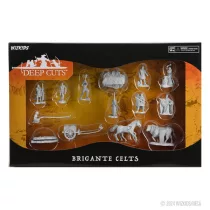 Wizkids Deep Cuts Unpainted Miniatures: Brigante Celts-90454