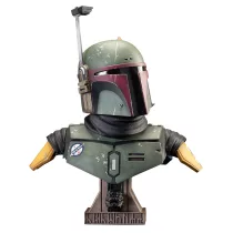 Star Wars The Mandalorian Boba Fett L3D 1/2 Scale Bust-JAN221986