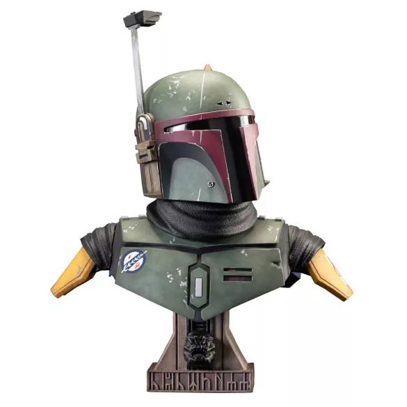 Star Wars The Mandalorian Boba Fett L3D 1/2 Scale Bust-JAN221986