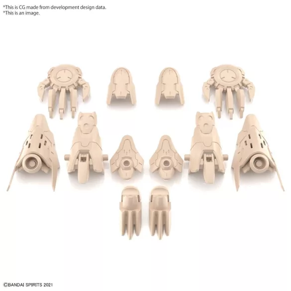 30MS Option Parts Set 5 (Heavy Armor)-MK62953