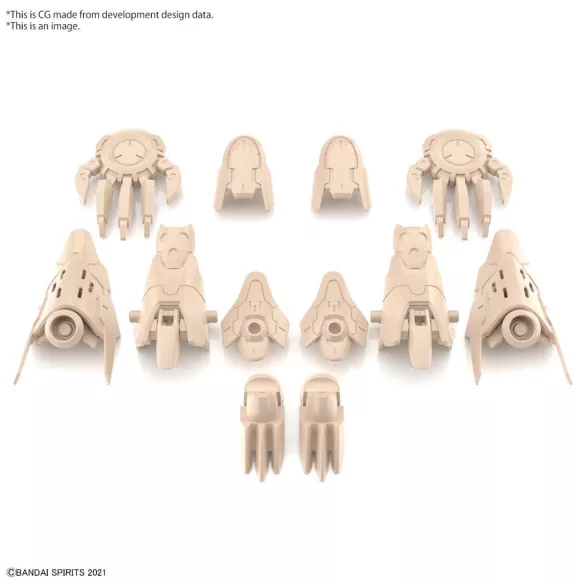 30MS Option Parts Set 5 (Heavy Armor) kiegészítő alkatrészkészlet