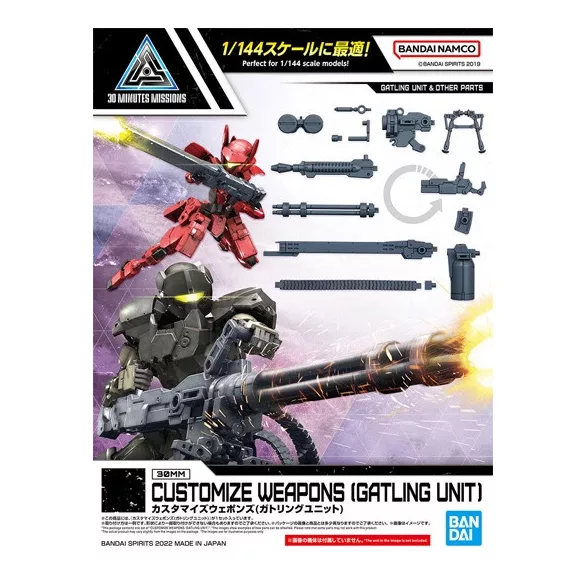 Customize Weapons (Gatling Unit)-MK63709