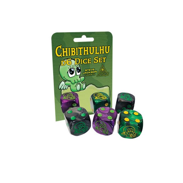 Chibithulhu d6 Dice Set-SJG5998