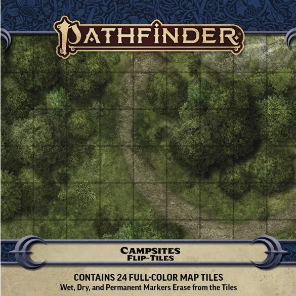 Pathfinder Flip-Tiles: Campsites térképlap készlet