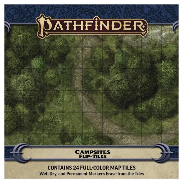 Pathfinder Flip-Tiles: Campsites térképlap készlet