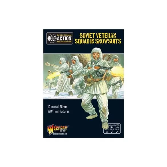 Bolt Action - Soviet Veteran Squad in Snowsuits - EN-402214001