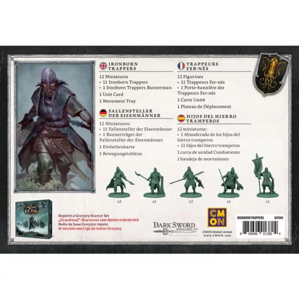 A Song of Ice And Fire - Ironborn Trappers (Fallensteller der Eisenmänner) - DE/EN/ES/FR-CMND0160