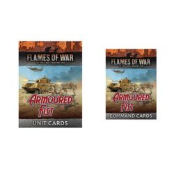 Flames of War - British Desert Rats Card Bundle - EN-FW256-BCB