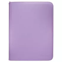 UP - Vivid 9-Pocket Zippered PRO-Binder: Purple-15902