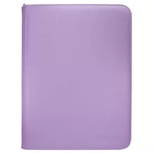 UP - Vivid 9-Pocket Zippered PRO-Binder: Purple-15902