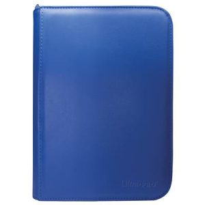 UP - Vivid 4-Pocket Zippered PRO-Binder: Blue-15892