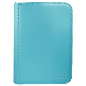 UP - Vivid 4-Pocket Zippered PRO-Binder: Light Blue-15896