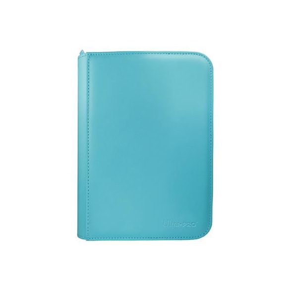 UP - Vivid 4-Pocket Zippered PRO-Binder: Light Blue-15896