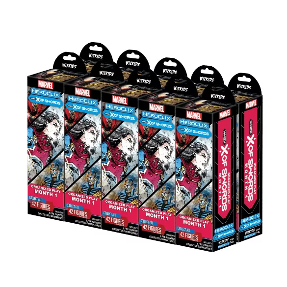 Marvel HeroClix: X-Men X of Swords Storyline Organized Play Tournament Kit Month 2-84889