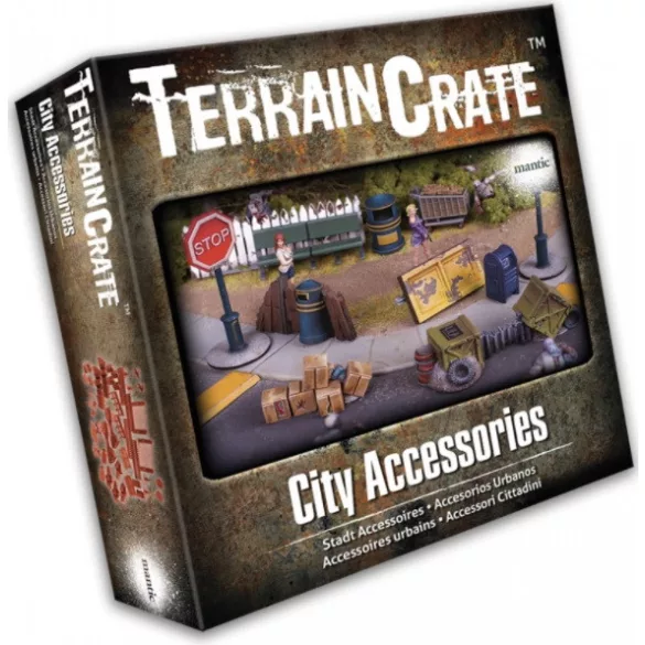 Terrain Crate - City Accessories terepkészlet - angol kiadás