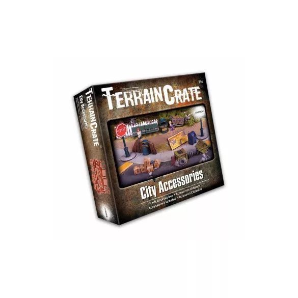 Terrain Crate - City Accessories terepkészlet - angol kiadás