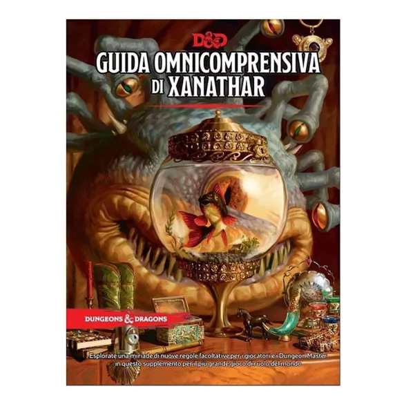 D&D Xanathar's Guide to Everything szerepjáték-kiegészítő - olasz kiadás