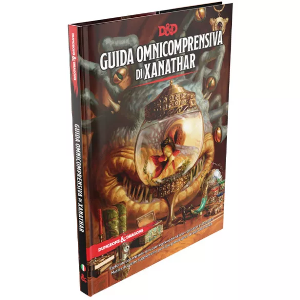 D&D Xanathar's Guide to Everything szerepjáték-kiegészítő - olasz kiadás