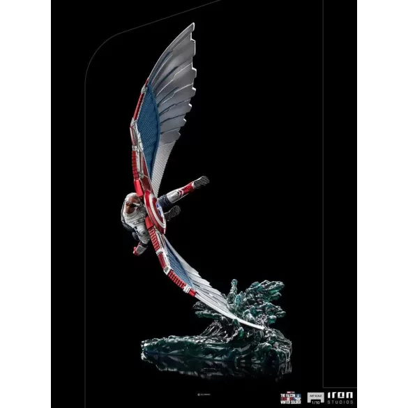 Captain America Sam Wilson Deluxe - The Falcon and the Winter Soldier BDS Art Scale 1/10-MARCAS59621-10