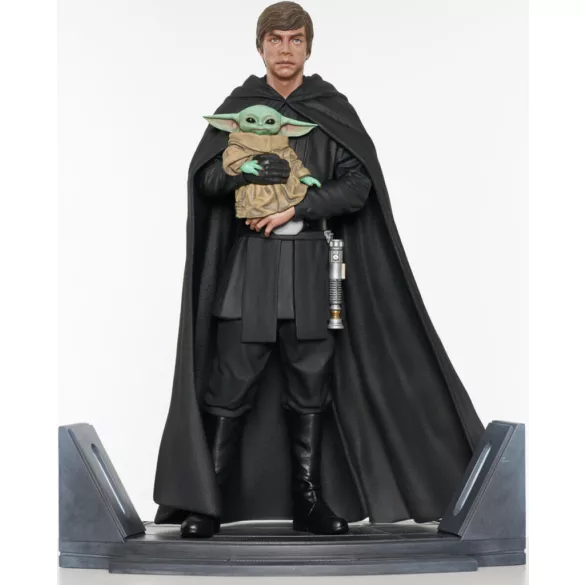 Star Wars: The Mandalorian Luke Skywalker And Grogu Premier Collection 1/7 Scale Statue-FEB222120