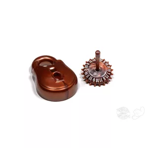 PolyHero Rogue d20 Lock and Pick Set Stout Bronze-PHD2221