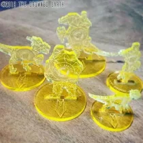 The Drowned Earth: Silhouette Templates - EN-TDE-X7005