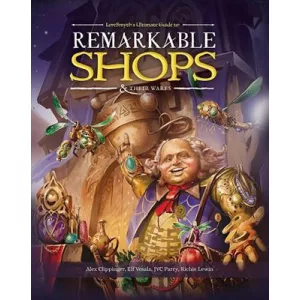 Remarkable Shops & Their Wares - Hardcover - EN-NRD-LORE-RSHOPS-HC-EN