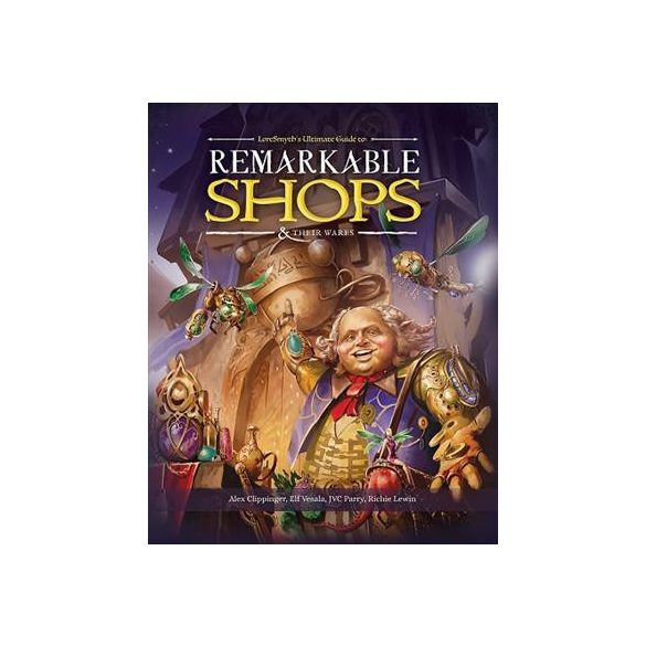 Remarkable Shops & Their Wares - Hardcover - EN-NRD-LORE-RSHOPS-HC-EN